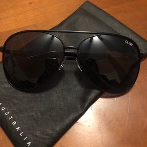 Quay Australia ‘Vivienne’ Aviator Sunglasses